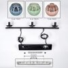 Koyoto Suspension, Boule lumineuse, Suspension Bleu, Vert, Cuivré, 3 lumières