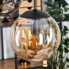 Gastor Suspension, Boule lumineuse, Suspension Ambre, Fumé, 5 lumières