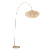 CORINA Lampadaire, Lampadaires arc Luminaires Lucide Beige, 1 lumière