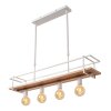 MILONGA Suspension Luminaires Lucide Blanc, 4 lumières