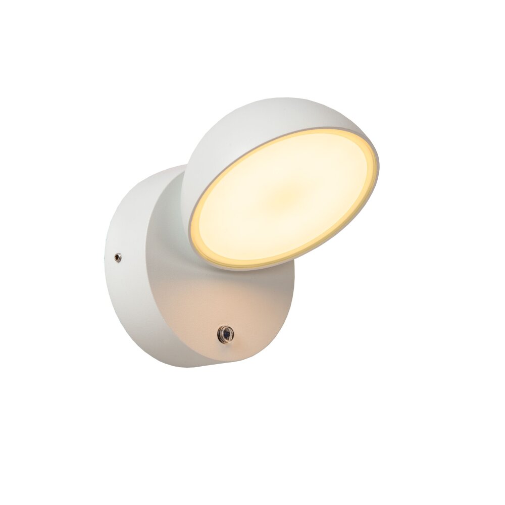 FINN Lampe murale d´extérieur Luminaires Lucide LED Blanc, 1 lumière, Détecteur de mouvement main product photo