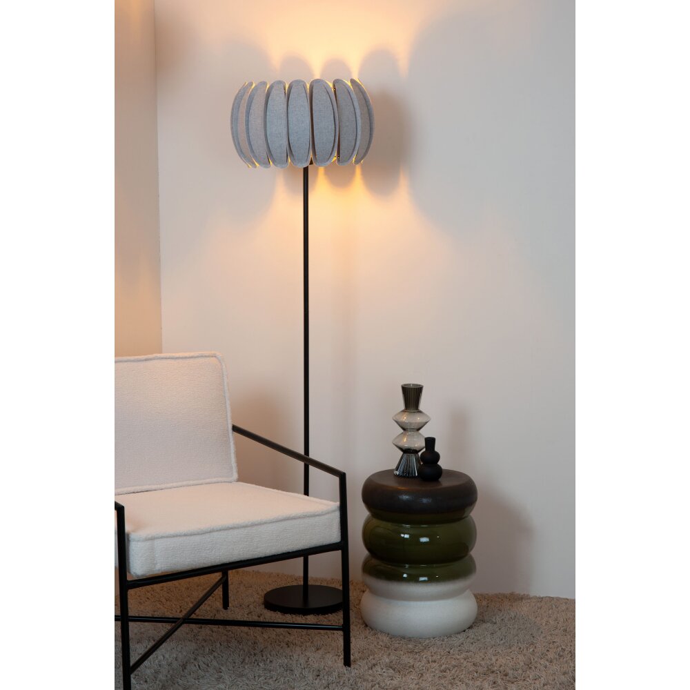 SPENCER Lampadaire Luminaires Lucide Noir, 1 lumière main product photo