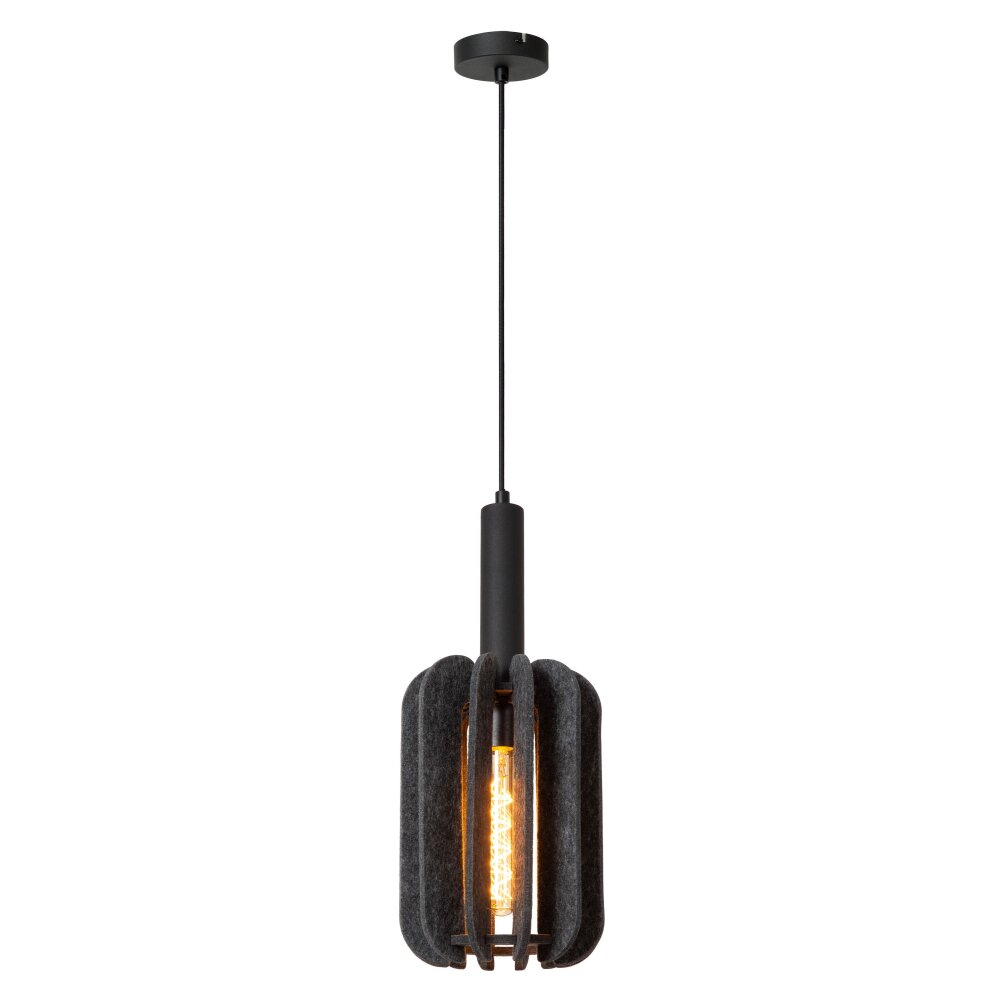 RAFAL Suspension Luminaires Lucide Noir, 1 lumière main product photo