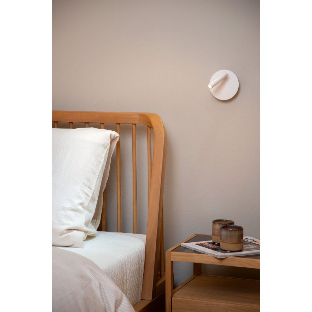 JOLIJN Applique murale Luminaires Lucide LED Blanc, 1 lumière main product photo