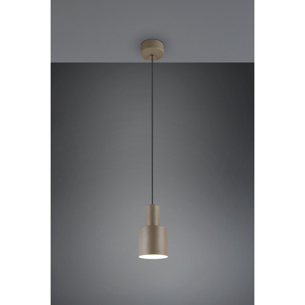 Agudo Suspension Luminaires Trio Brun, 1 lumière main product photo