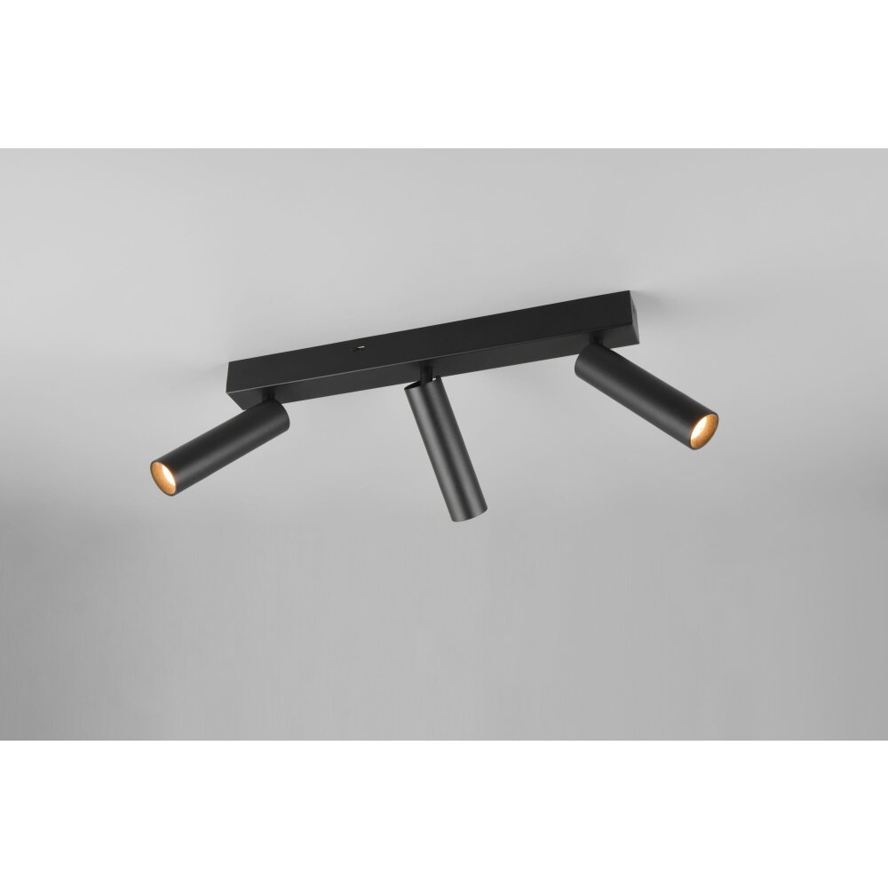 Ambala Spot de plafond Luminaires Trio LED Noir, 3 lumières main product photo