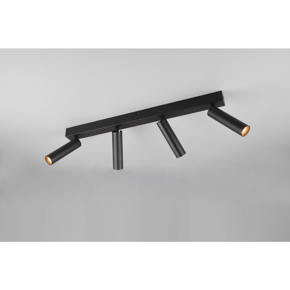Ambala Spot de plafond Luminaires Trio LED Noir, 4 lumières main product photo