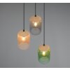 Cork Suspension Luminaires Trio Multicolore, 3 lumières