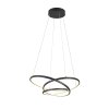 Darvin Suspension Luminaires Trio LED Noir, 1 lumière Darvin Suspension Luminaires Trio LED Noir, 1 lumière