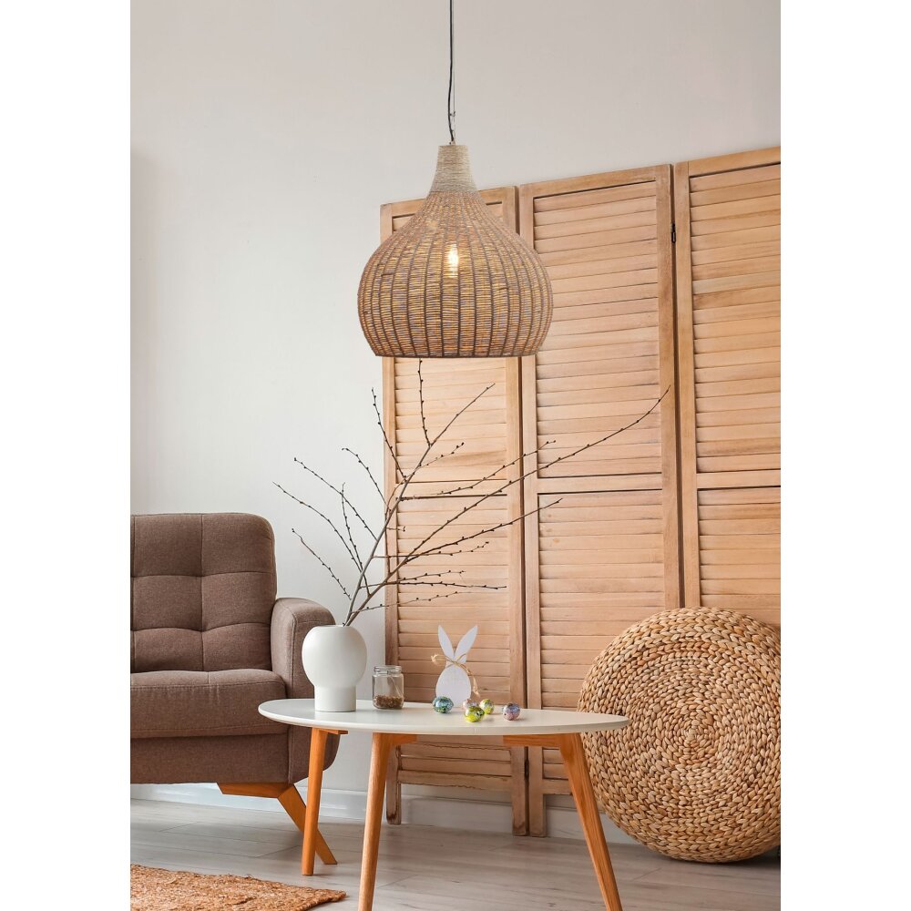 JANNE Suspension Luminaires Trio Noir, 1 lumière main product photo