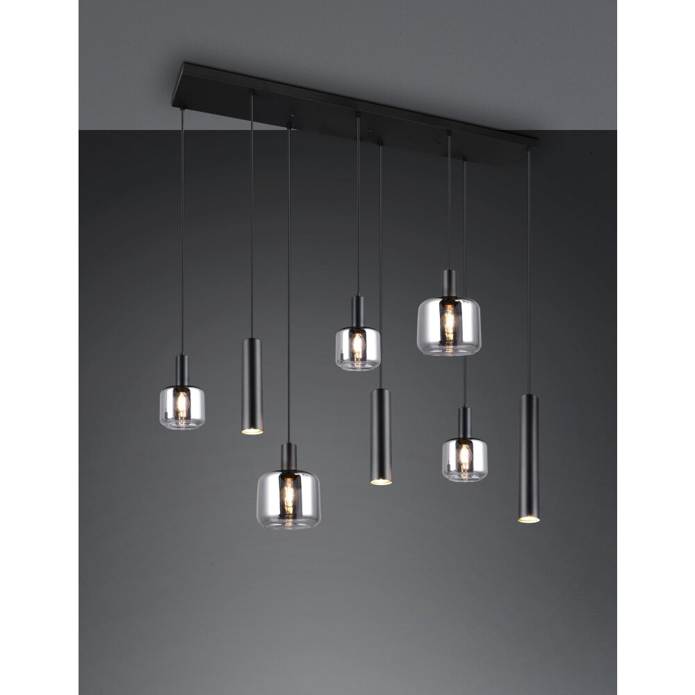 Mataro Luminaires Trio Noir, 8 lumières main product photo