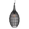 SORAYA Suspension Luminaires Trio Noir, 1 lumière