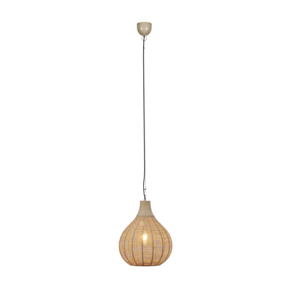 Janne Suspension Luminaires Trio Noir, 1 lumière main product photo