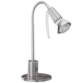 Lampe à poser Eglo FOX 1 Nickel mat Lampe à poser Eglo FOX 1 Nickel mat