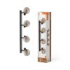 DECOR Applique murale / Plafonnier Luminaires Ledvance LED Noir, 4 lumières