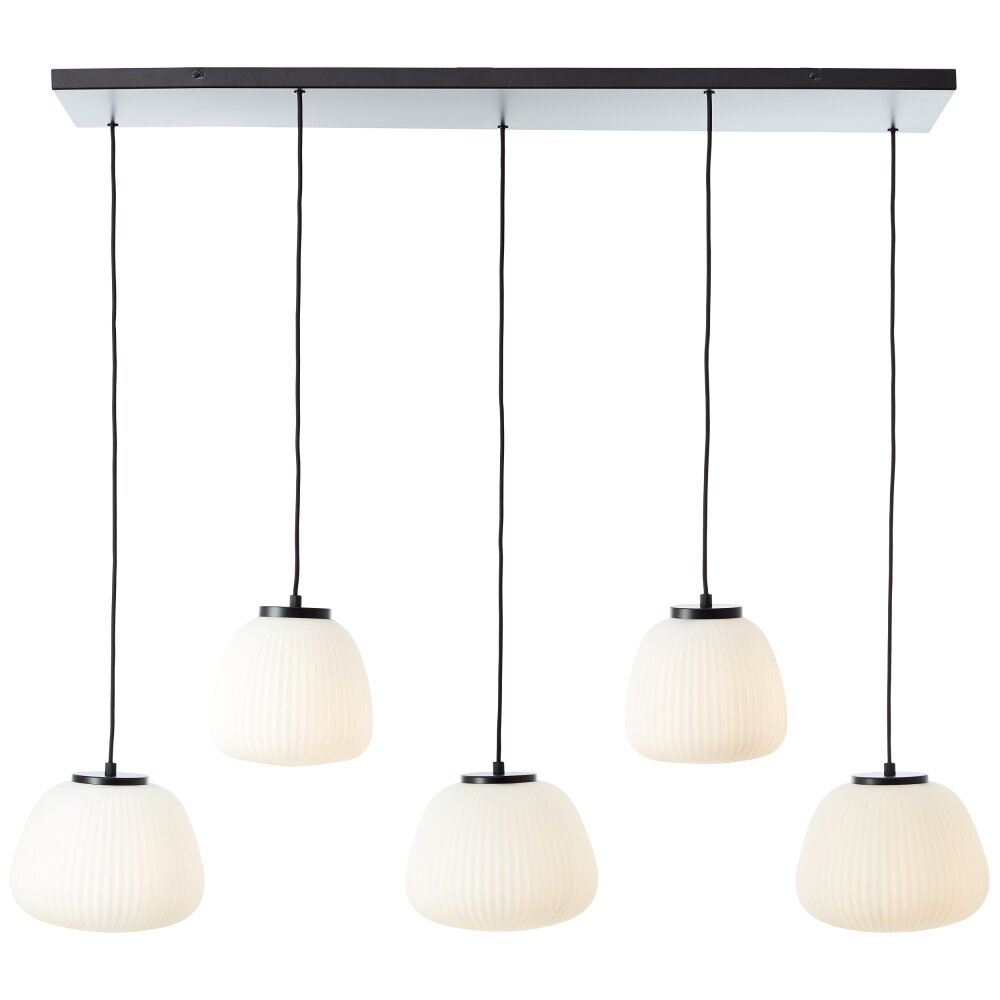 Kaizen Suspension Luminaires Brilliant Noir, 5 lumières main product photo