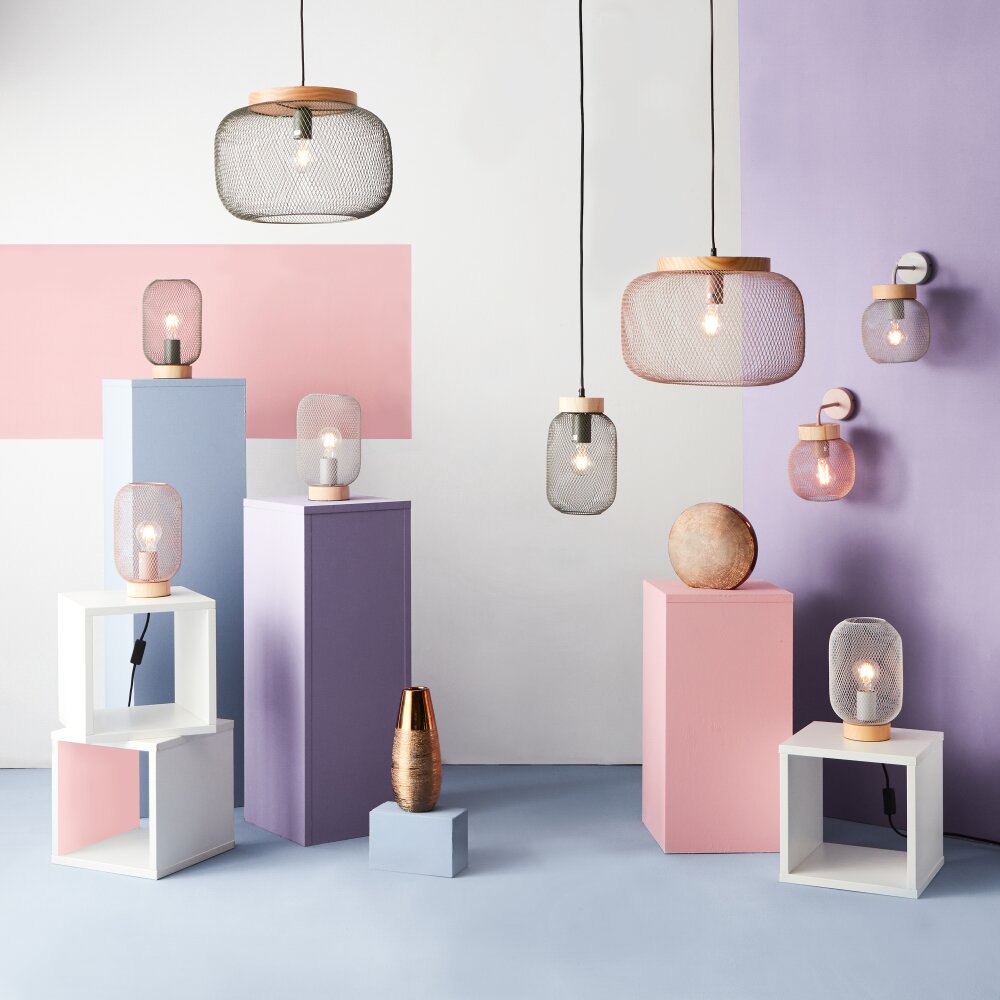 Giada Suspension Luminaires Brilliant Gris, 1 lumière main product photo