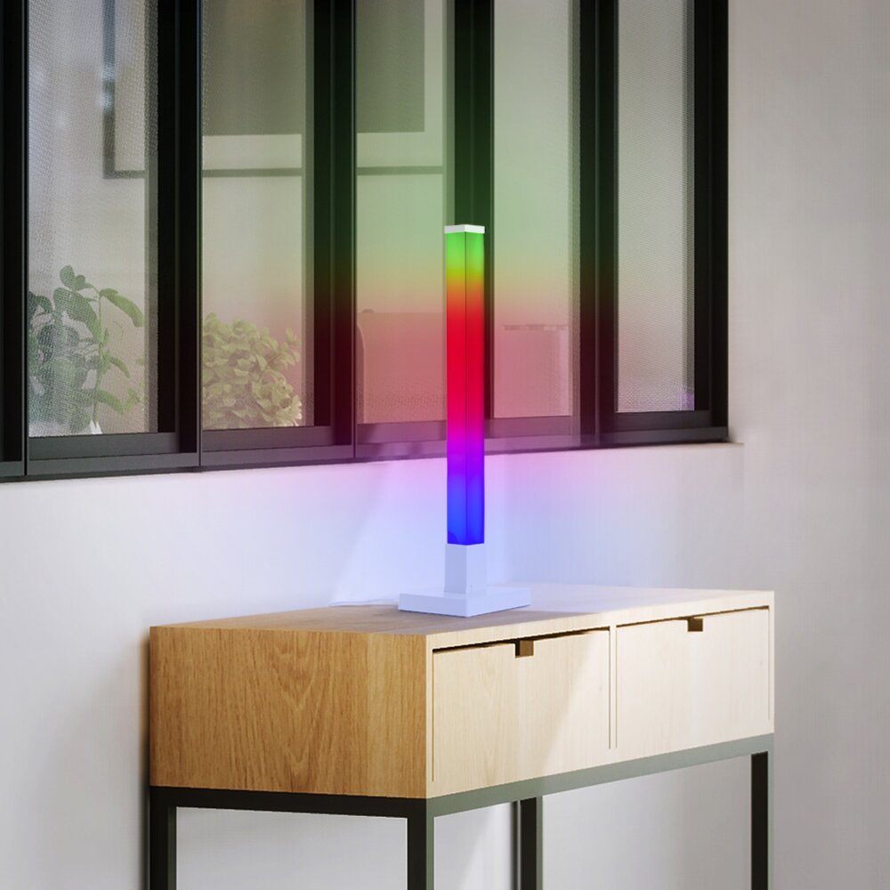 Neele Lampe à poser Luminaires Brilliant LED Blanc, 1 lumière, Télécommandes main product photo