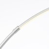 Bow Lampadaire, Lampadaires arc Luminaires Brilliant LED Argenté, 1 lumière