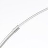 Bow Lampadaire, Lampadaires arc Luminaires Brilliant LED Argenté, 1 lumière