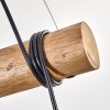 Koyoto Suspension, Boule lumineuse, Suspension Écru, Noir, 3 lumières