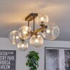 Chehalis Plafonnier, Boule lumineuse Clair, 8 lumières