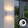 Paranhas Lampe murale d´extérieur, Luminaire de salle de bain, Luminaire Up & Down, Applique murale Blanc, 1 lumière