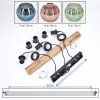Koyoto Suspension, Boule lumineuse, Suspension Écru, Noir, 3 lumières