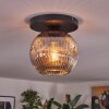 Ripoll Plafonnier, Boule lumineuse Fumé, 1 lumière