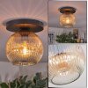 Ripoll Plafonnier, Boule lumineuse Ambre, Clair, 1 lumière