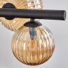 Chehalis Suspension, Boule lumineuse, Suspension Ambre, 8 lumières