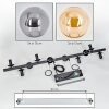 Gastor Suspension, Boule lumineuse, Suspension Ambre, Fumé, 10 lumières