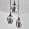 Lutarp Suspension, Suspension Noir, 3 lumières