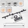 Chehalis Suspension, Boule lumineuse, Suspension Ambre, Clair, Fumé, 8 lumières