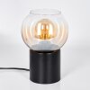 Koyoto Boule lumineuse, Lampe de bureau, Lampe à poser Ambre, Clair, 1 lumière