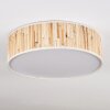 Antillo Plafonnier Nickel mat, 3 lumières