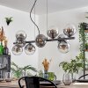 Gastor Suspension, Boule lumineuse, Suspension Clair, Fumé, 10 lumières