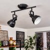 Plafonnier Tita Noir, 2 lumières