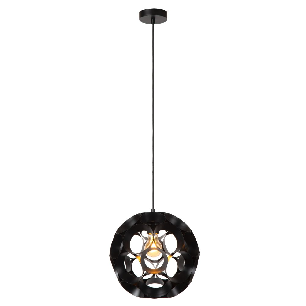 HANNELORE Suspension Luminaires Lucide Noir, 1 lumière main product photo