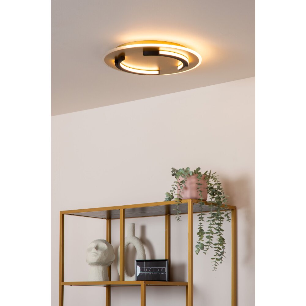 ANDREAS Plafonnier Luminaires Lucide LED Or, 1 lumière main product photo