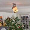 Lundegaard Plafonnier, Spot de plafond Chrome, 1 lumière