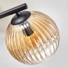 Koyoto Plafonnier, Boule lumineuse Ambre, 3 lumières