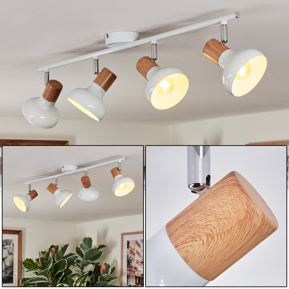 Alyra Plafonnier, Spot de plafond Blanc, 4 lumières main product photo