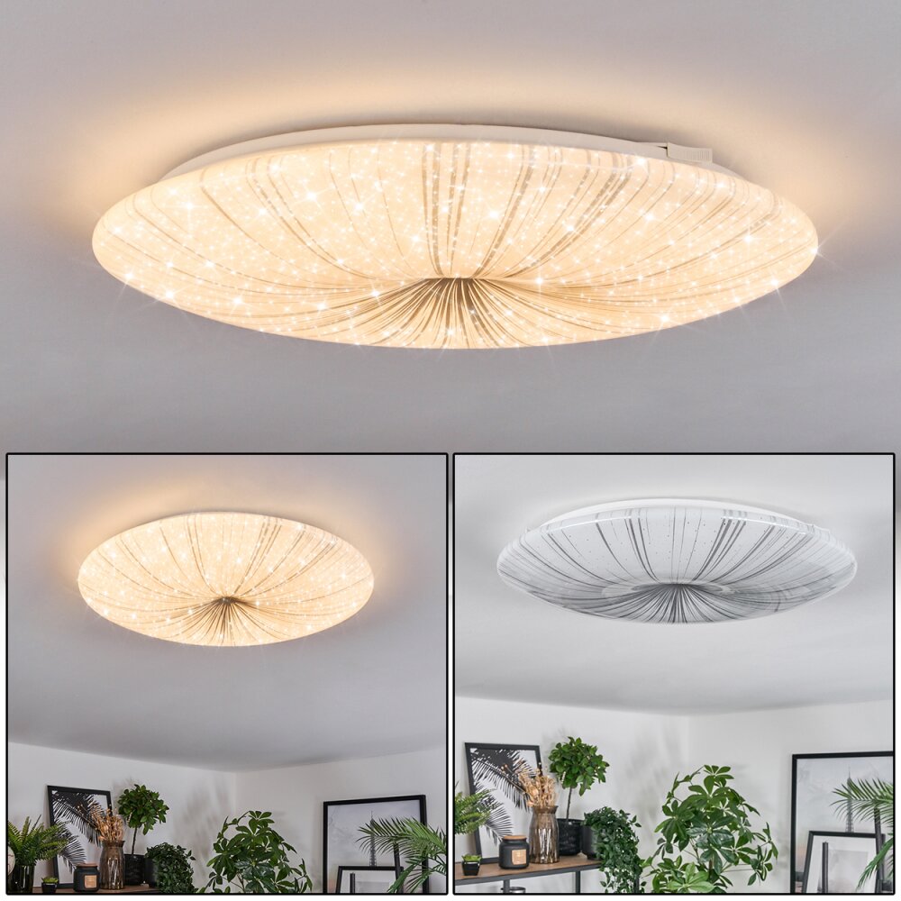 Vogorno Plafonnier LED Blanc, 1 lumière main product photo