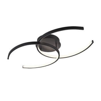 Plafonnier Guinea LED Anthracite, 2 lumières