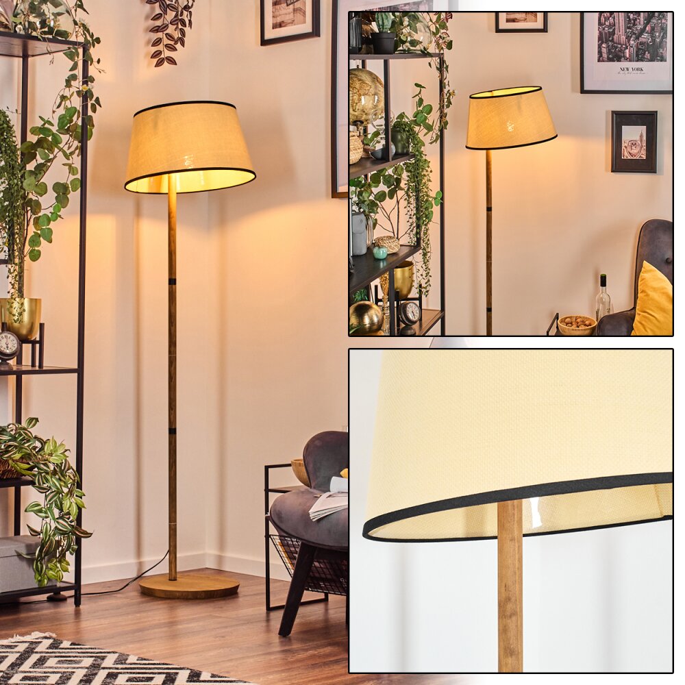 Chellas Lampadaire Écru, 1 lumière main product photo