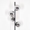 Gastor Lampadaire Chrome, Fumé, 4 lumières Gastor Lampadaire Chrome, Fumé, 4 lumières