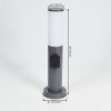 Caserta Prises électriques d\'extérieur, Borne lumineuse, Eclairage de chemin Anthracite, 1 lumière Caserta Prises électriques d\'extérieur, Borne lumineuse, Eclairage de chemin Anthracite, 1 lumière