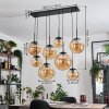 Gastor Suspension, Boule lumineuse, Suspension Ambre, 8 lumières
