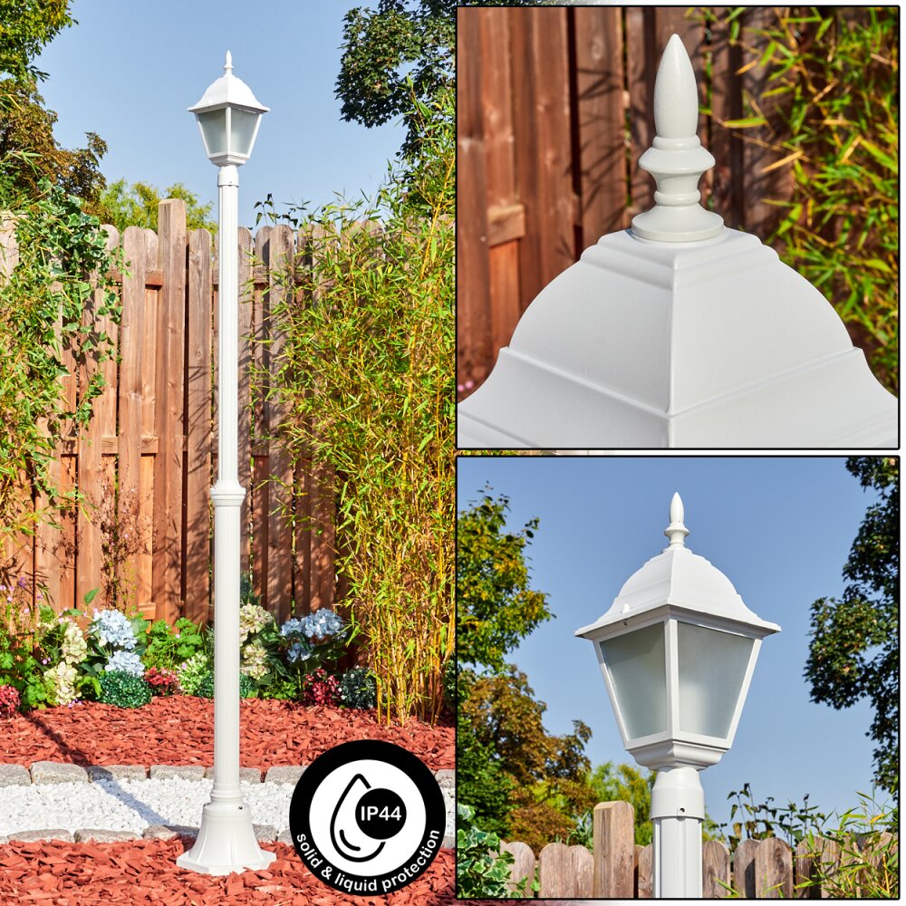 Naofe Réverbère, Eclairage de chemin Blanc, 1 lumière main product photo